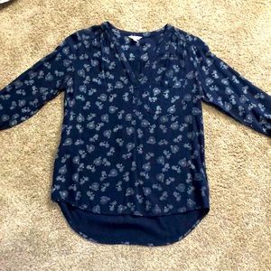 Blue cute dress shirt